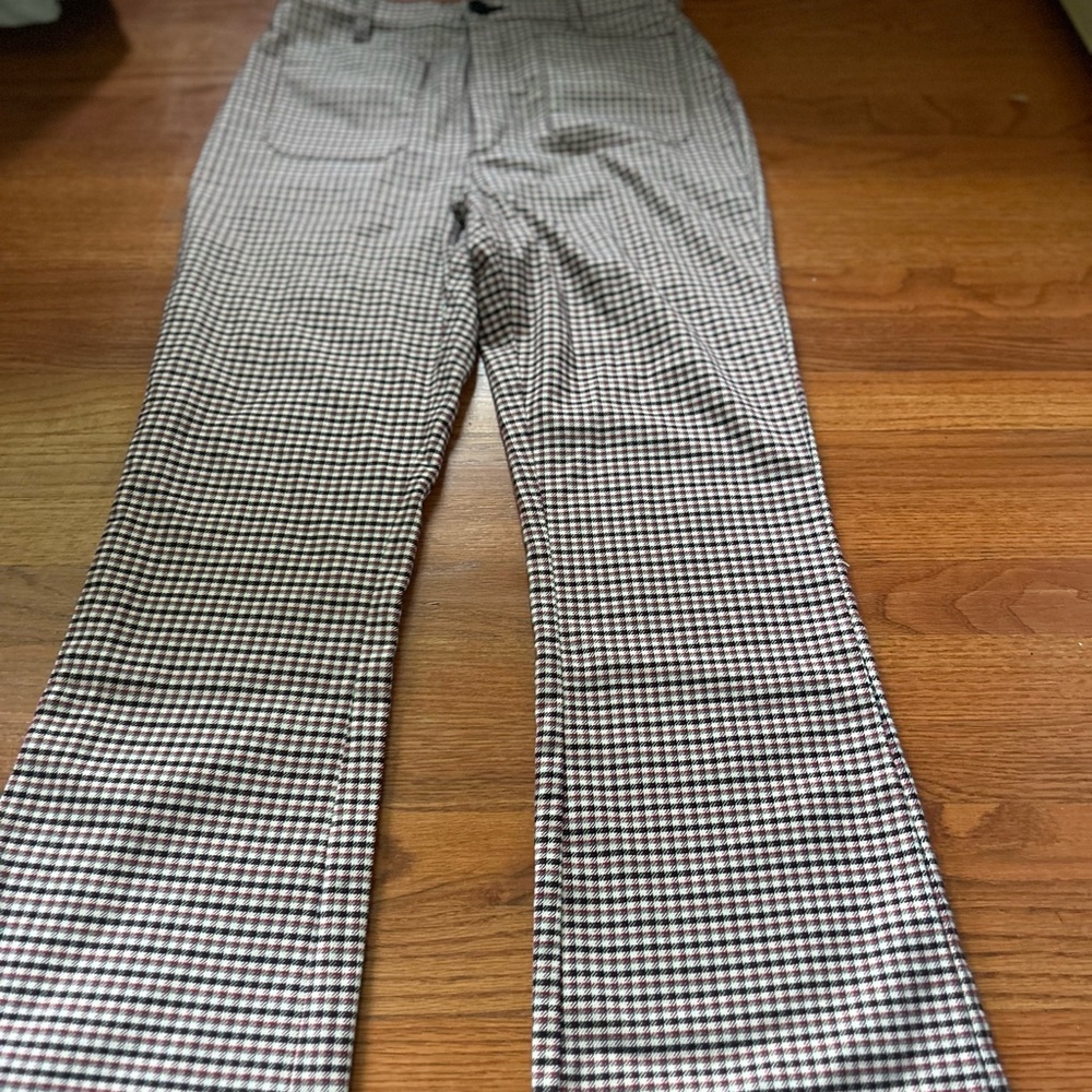 Rolla’s plaid flare pants